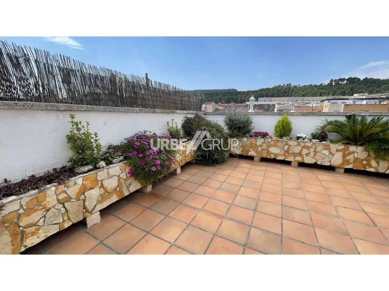 Terrace of Flat for sale in Sant Andreu de la Barca  with Heating, Terrace and Storage room
