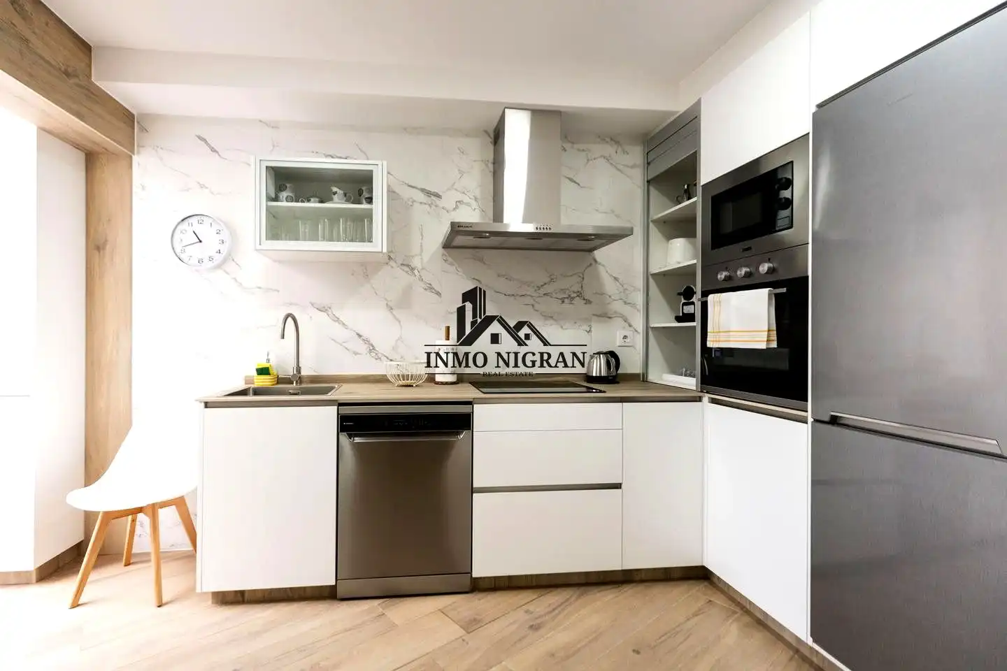 Kitchen of Flat for rent in Bueu  with Furnished and Balcony