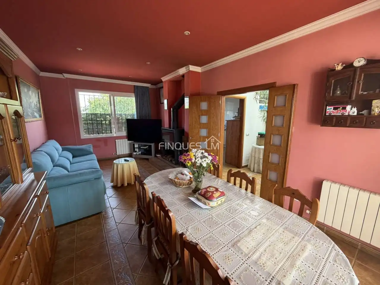 Esszimmer von Haus oder Chalet zum Verkauf in Tordera mit Heizung, Privatgarten und Terrasse