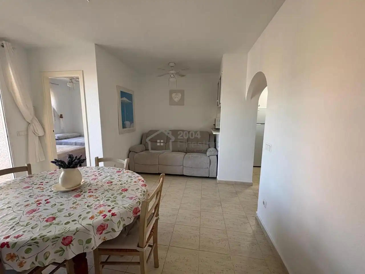Wohnzimmer von Wohnung zur Miete in Finestrat mit Möbliert