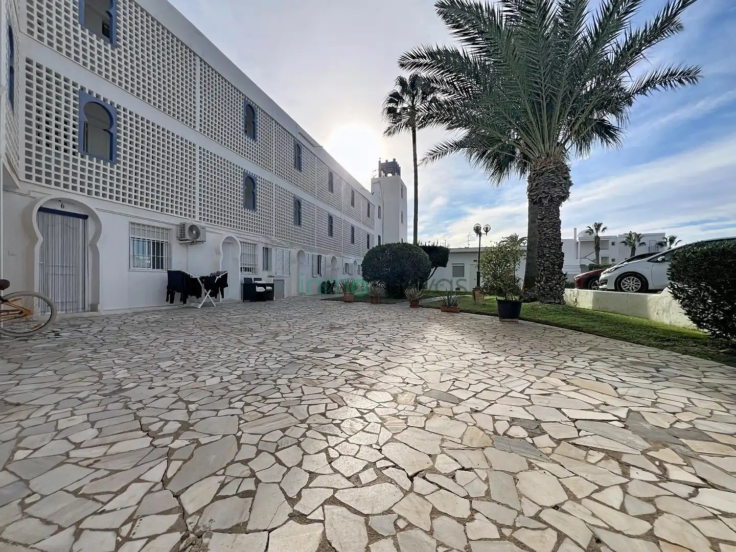 Vista exterior de Estudio en venta en Mojácar con Aire acondicionado, Jardín privado y Terraza