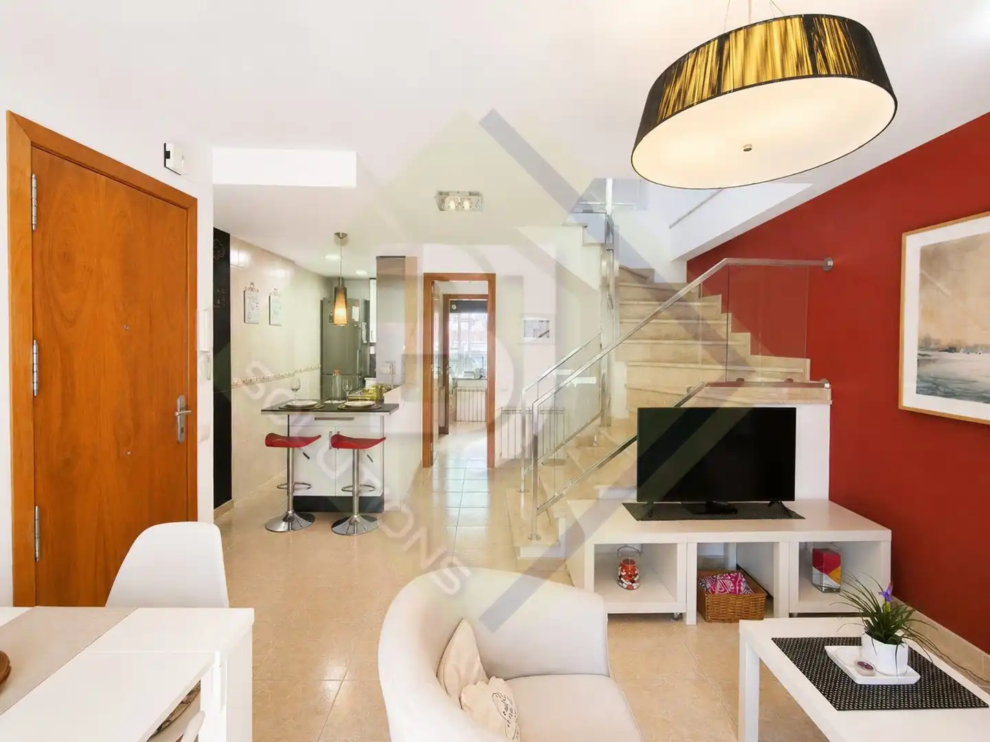 Sala de estar de Ático en venta en Canet de Mar con Calefacción, Terraza y Horno