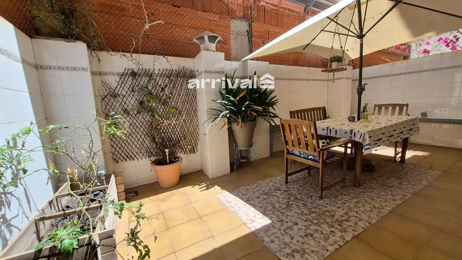 Terrasse von Wohnung zur Miete in Valencia mit Klimaanlage, Heizung und Terrasse