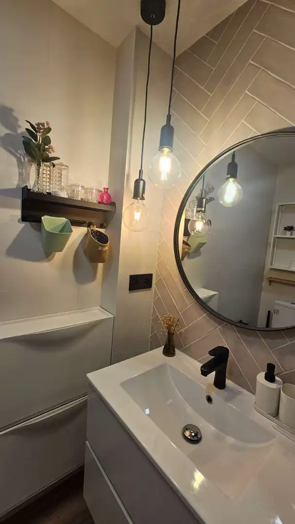 Bathroom of Study for rent in Torremolinos  with Air Conditioner, Heating and Terrace