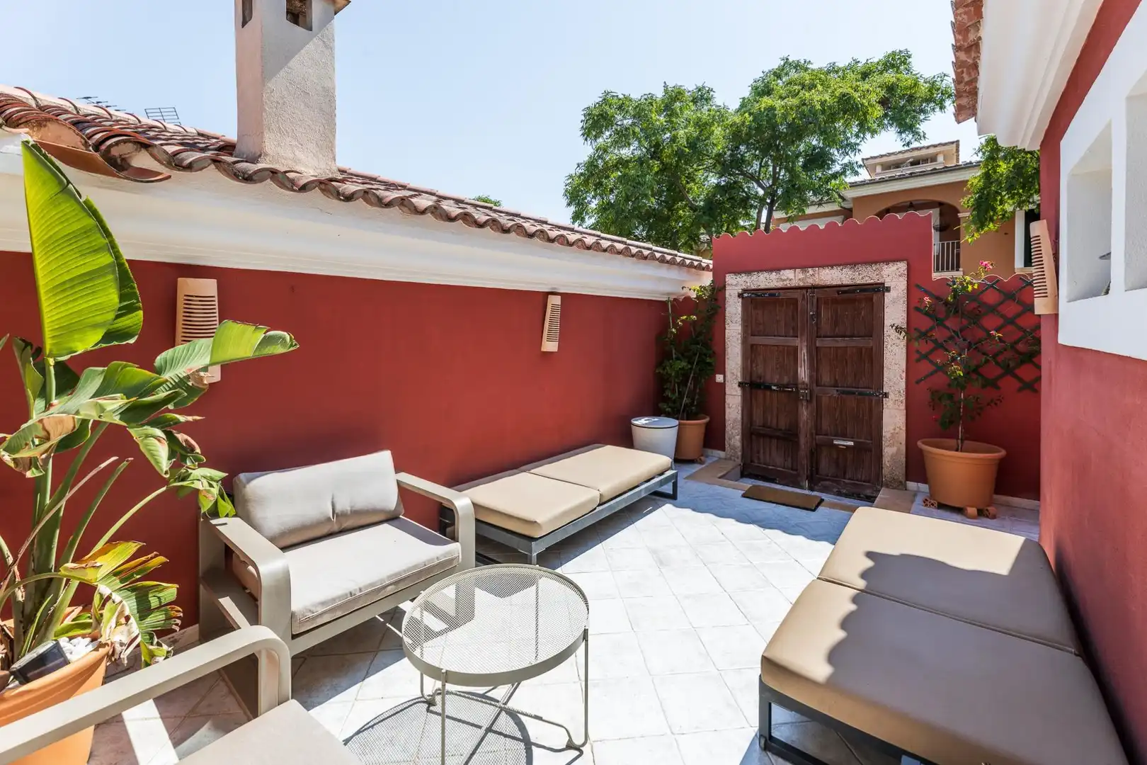 Terrassa de Casa o xalet en venda en  Palma de Mallorca amb Aire condicionat i Jardí privat