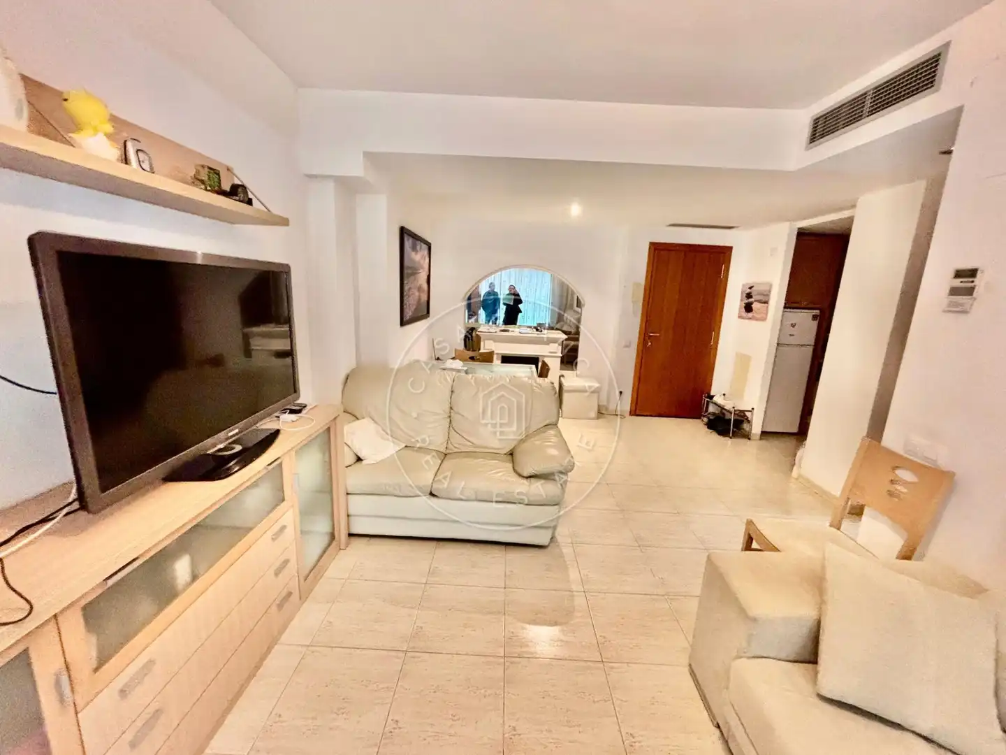 Sala d'estar de Pis en venda en Lloret de Mar amb Aire condicionat, Calefacció i Moblat