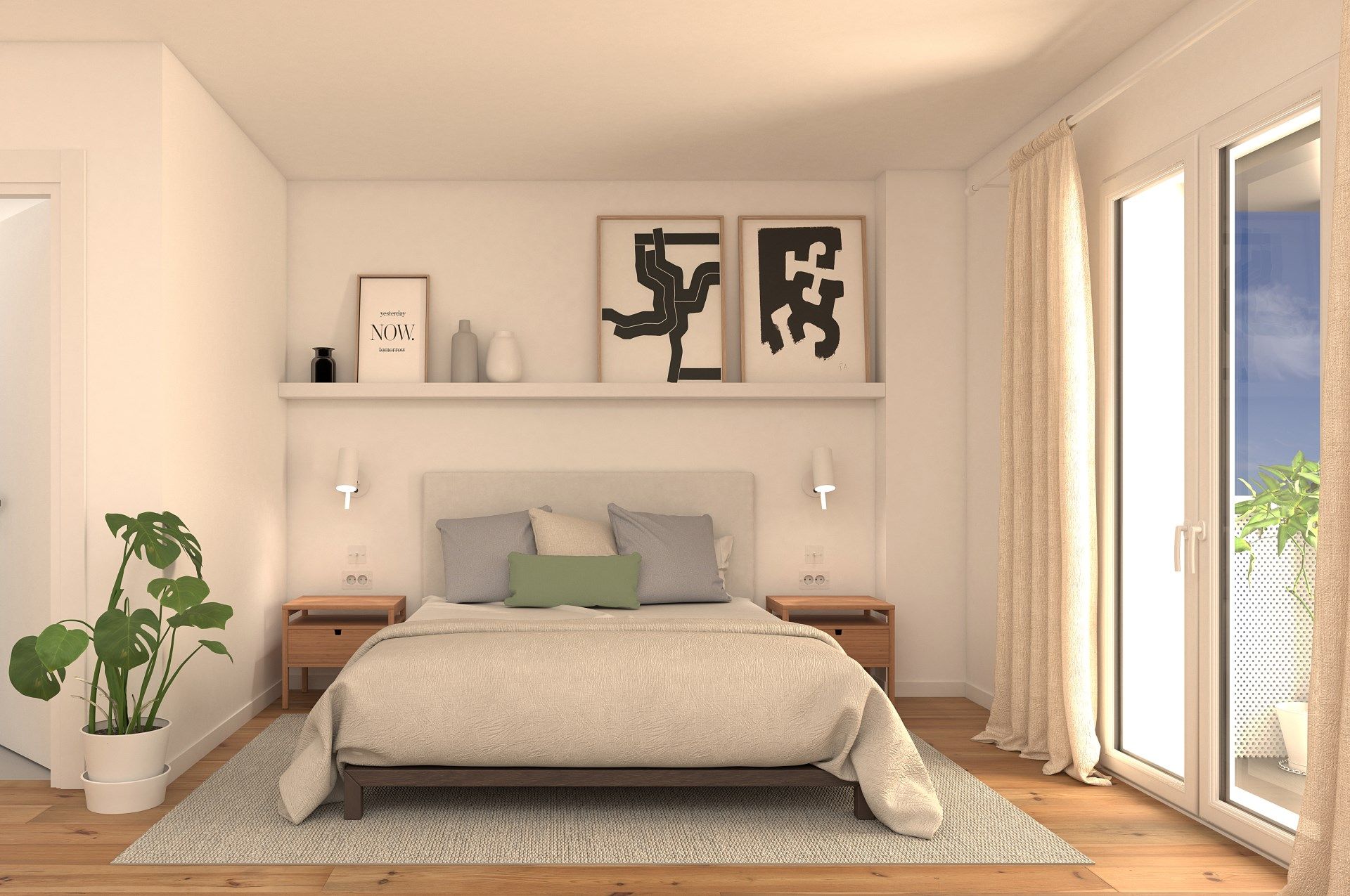 Bedroom of Planta baja for sale in Girona Capital  with Heating, Terrace and Storage room