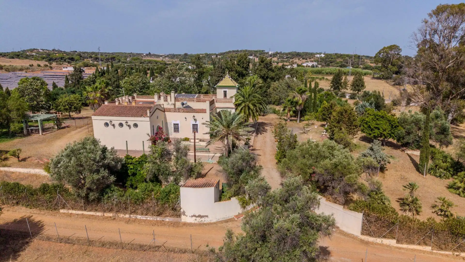 Außenansicht von Country house zum Verkauf in Ayamonte mit Klimaanlage, Heizung und Privatgarten