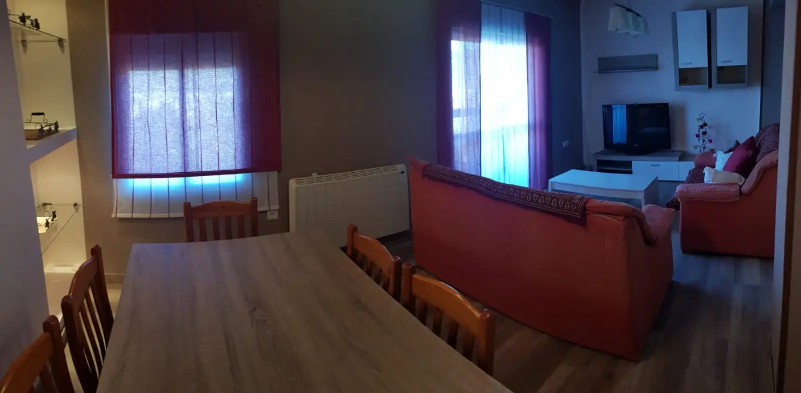 Comedor de Piso de alquiler en Cáceres con Aire acondicionado, Calefacción y Terraza