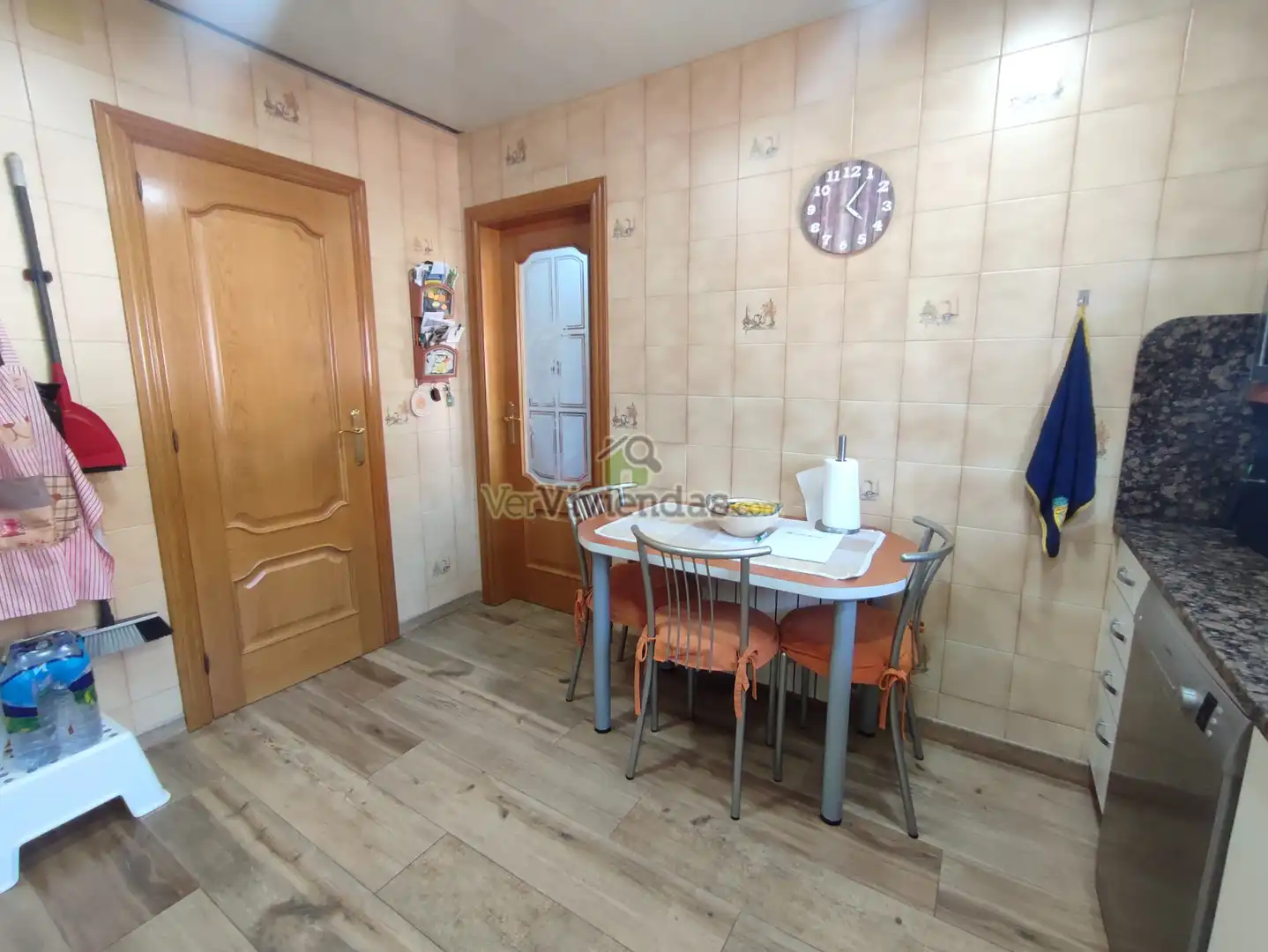 Küche von Wohnung zum Verkauf in Viladecavalls mit Klimaanlage, Heizung und Terrasse