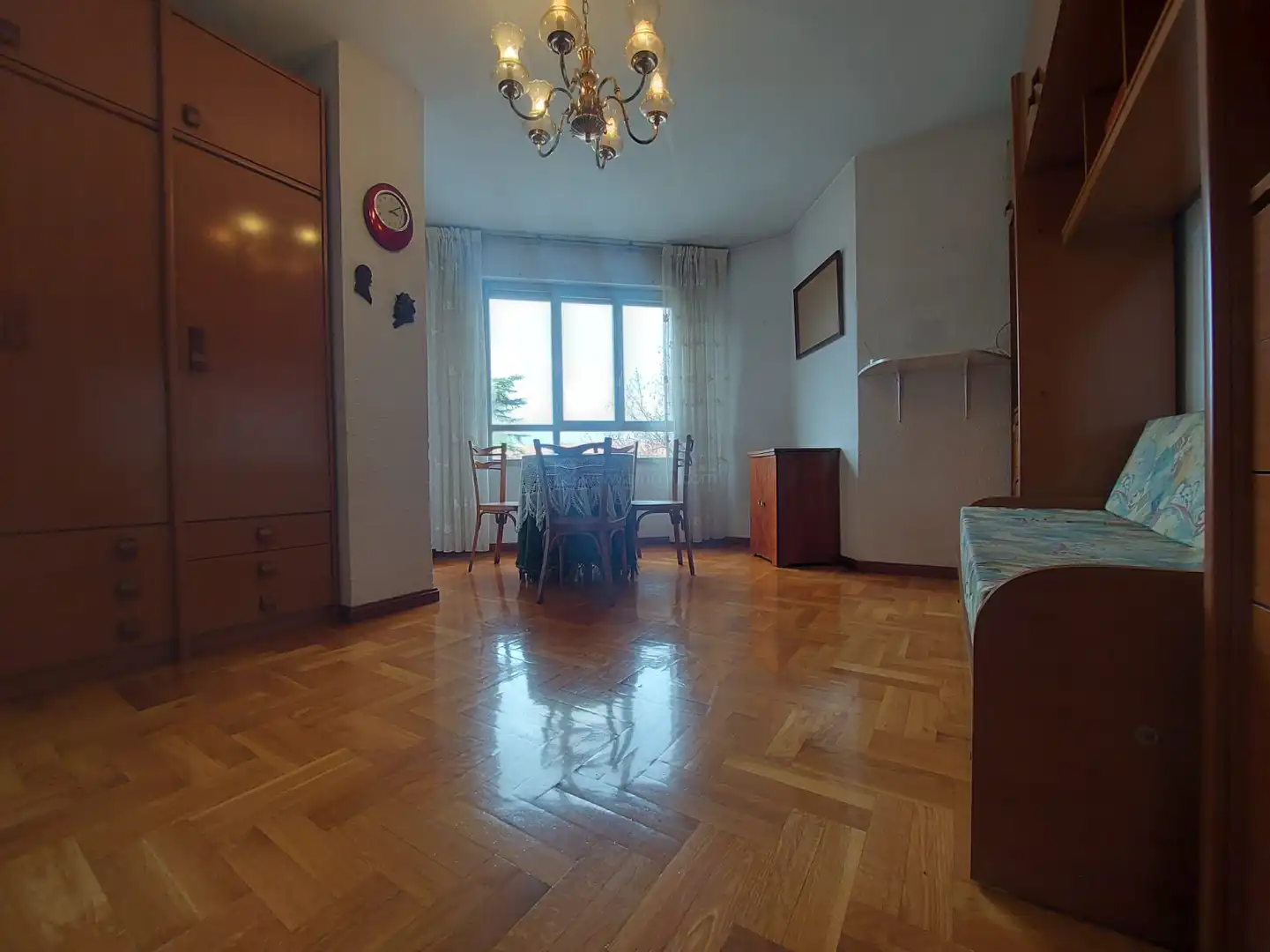 Sala d'estar de Pis en venda en  Logroño amb Calefacció, Parquet i Terrassa