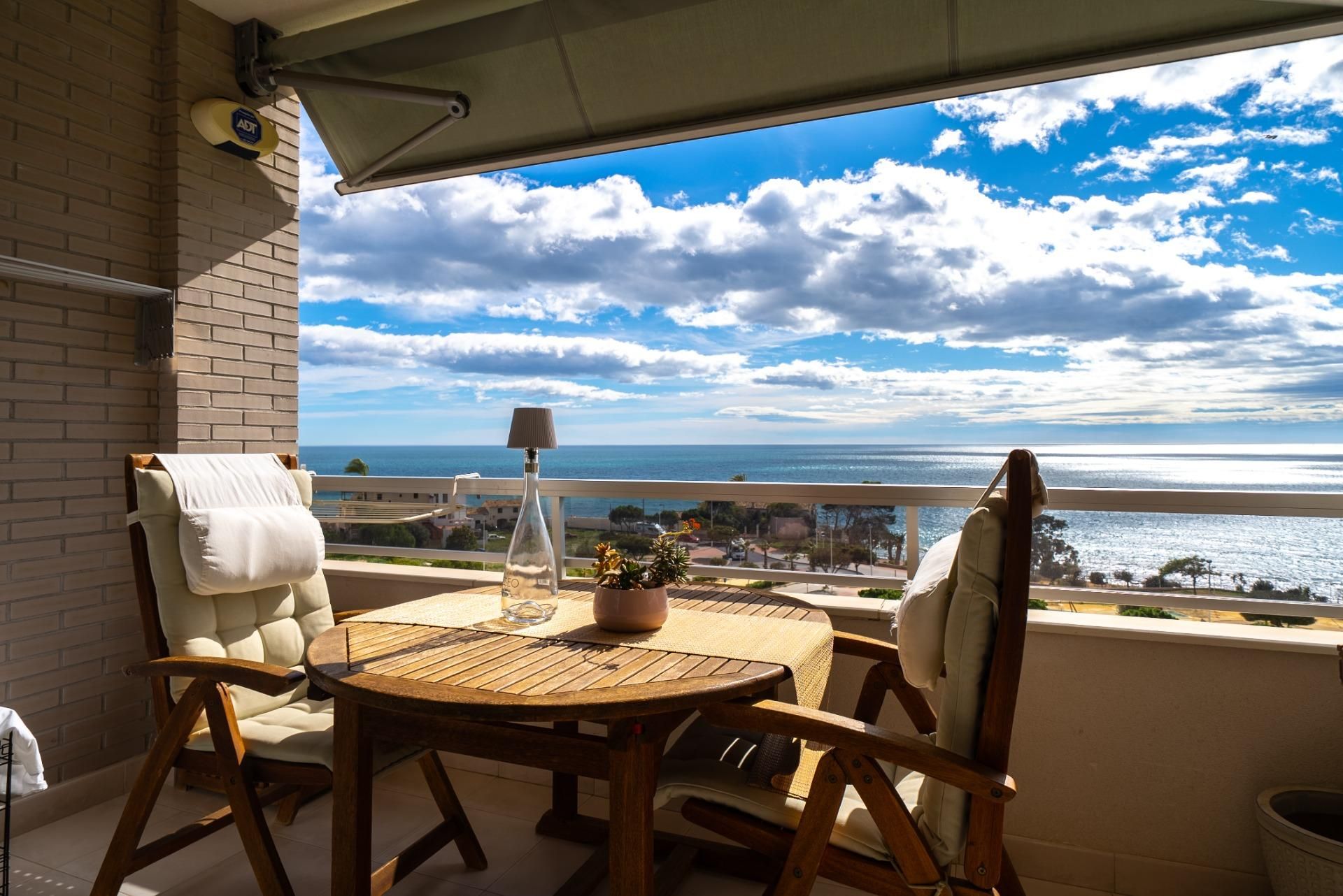 Dormitori de Apartament en venda en Villajoyosa / La Vila Joiosa amb Aire condicionat, Traster i Moblat