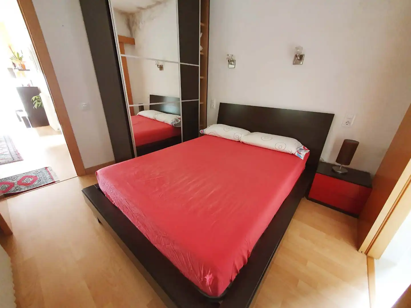 Schlafzimmer von Einfamilien-Reihenhaus zum Verkauf in Tossa de Mar mit Heizung, Parkett und Terrasse