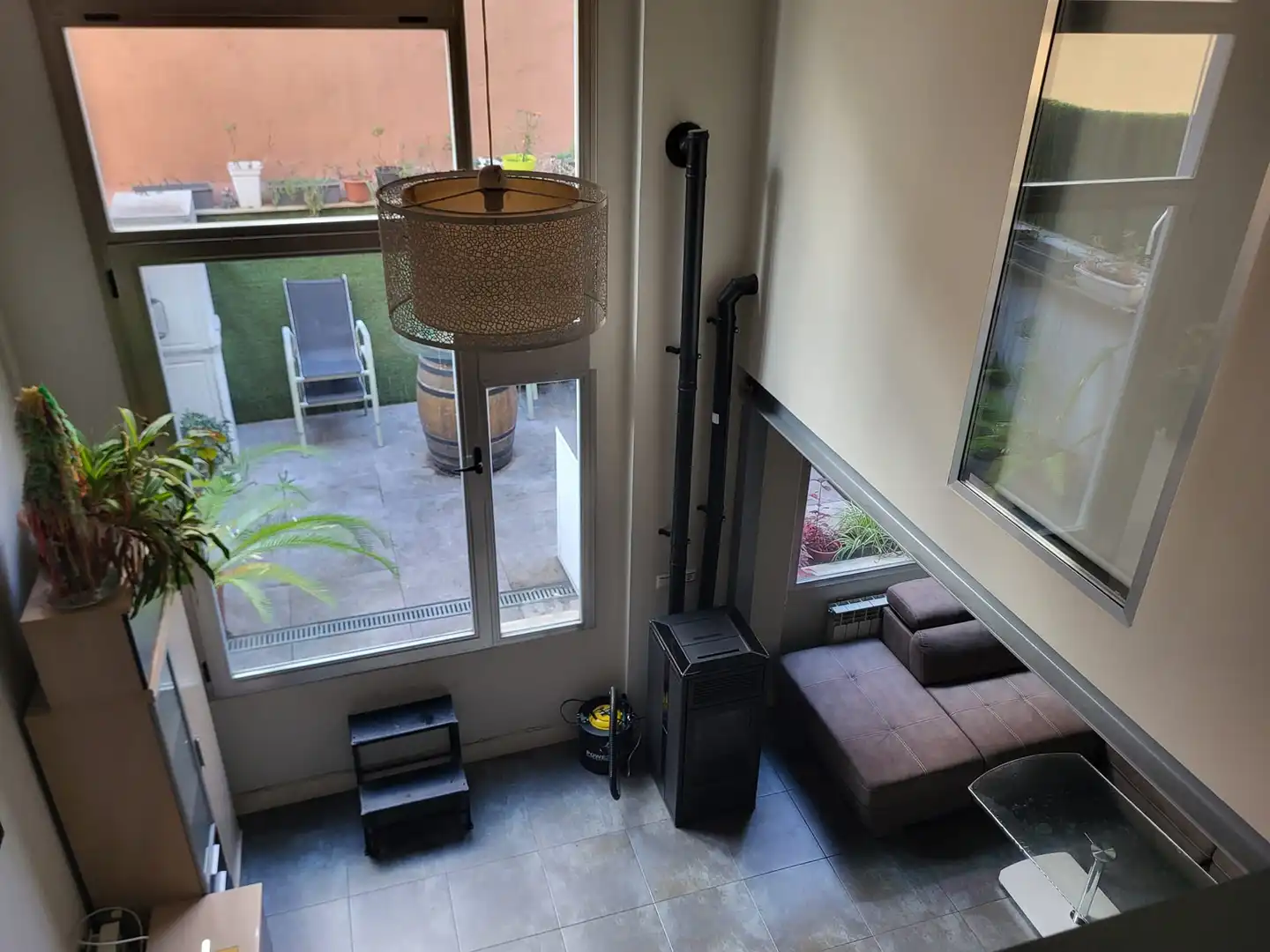Sala de estar de Loft en venta en Madrid con Calefacción, Terraza y Horno