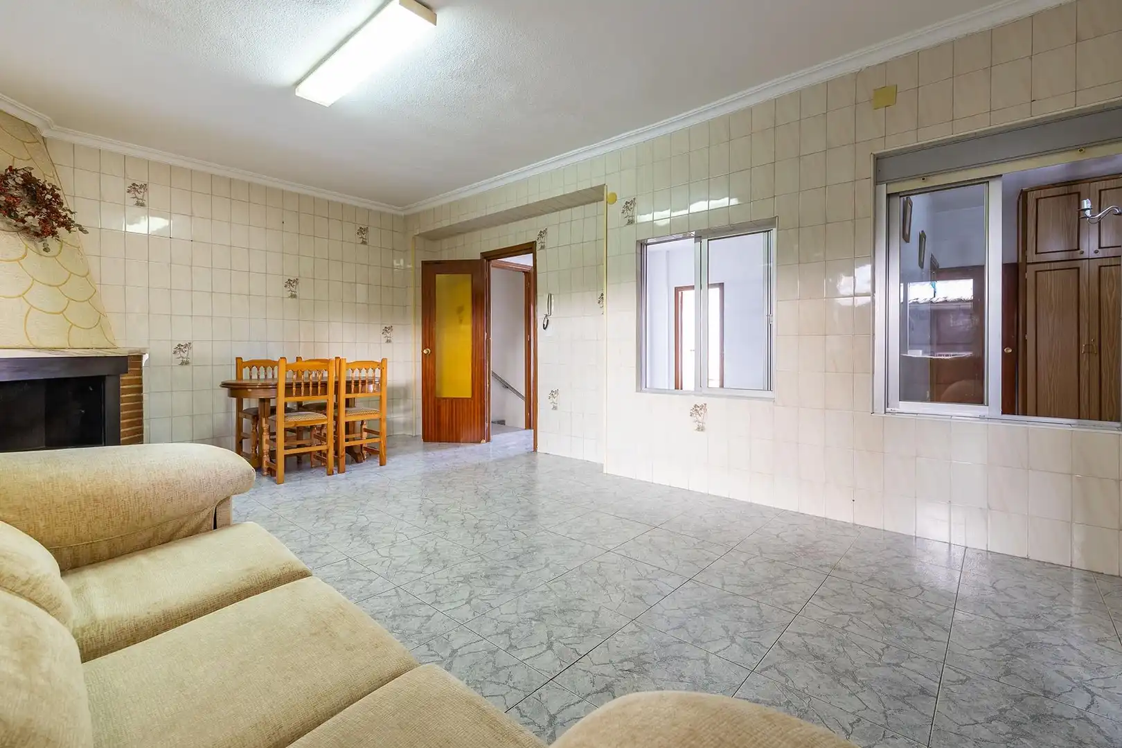 Sala d'estar de Casa o xalet en venda en Molina de Segura amb Aire condicionat, Terrassa i Traster