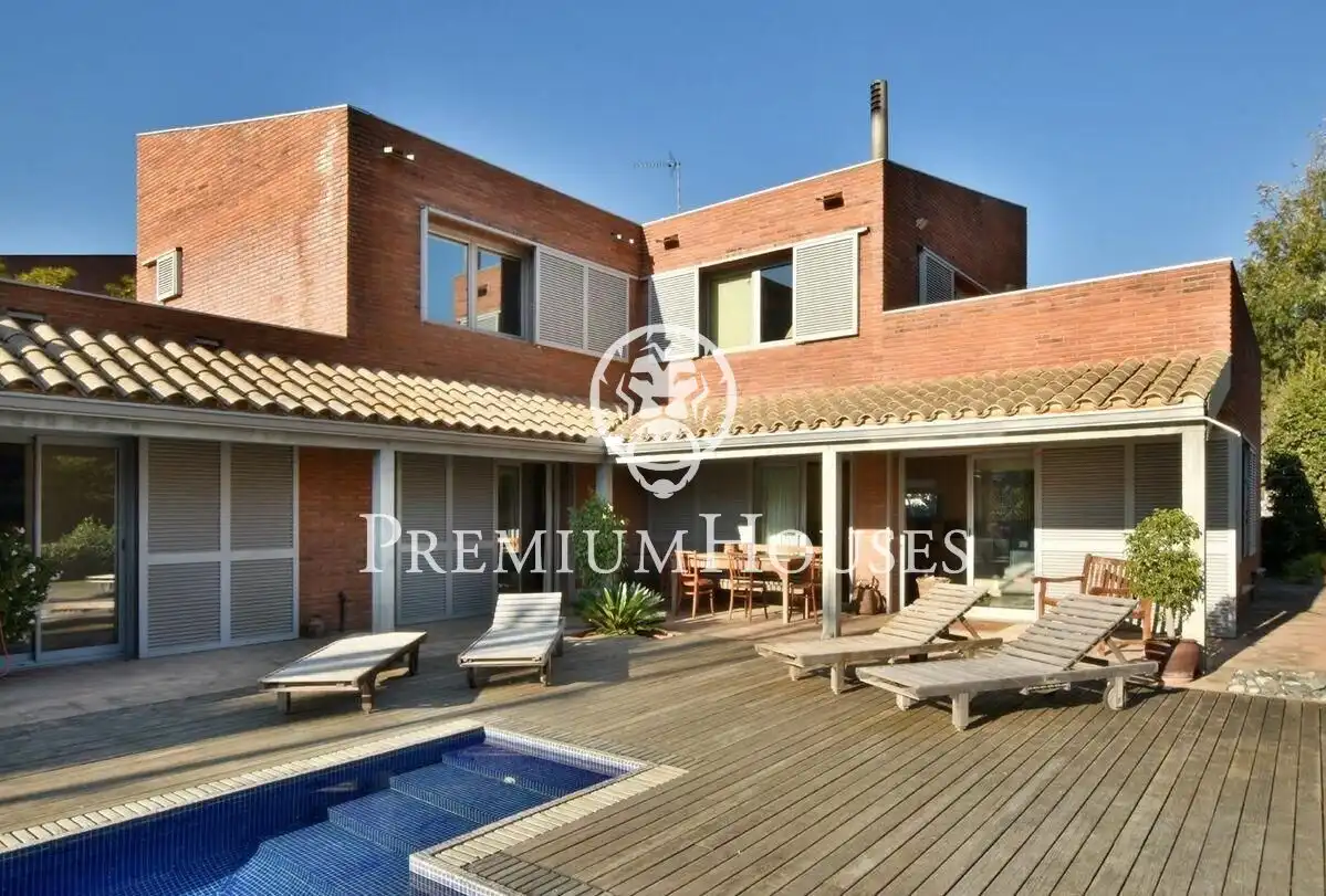 Terrassa de Casa o xalet en venda en Cabrera de Mar amb Calefacció, Jardí privat i Terrassa