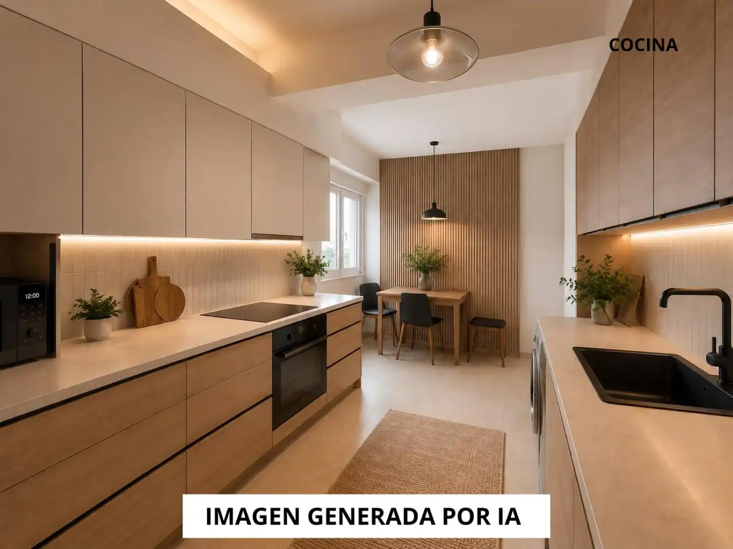 Kitchen of Flat for sale in Torrelavega   with Heating and Parquet flooring