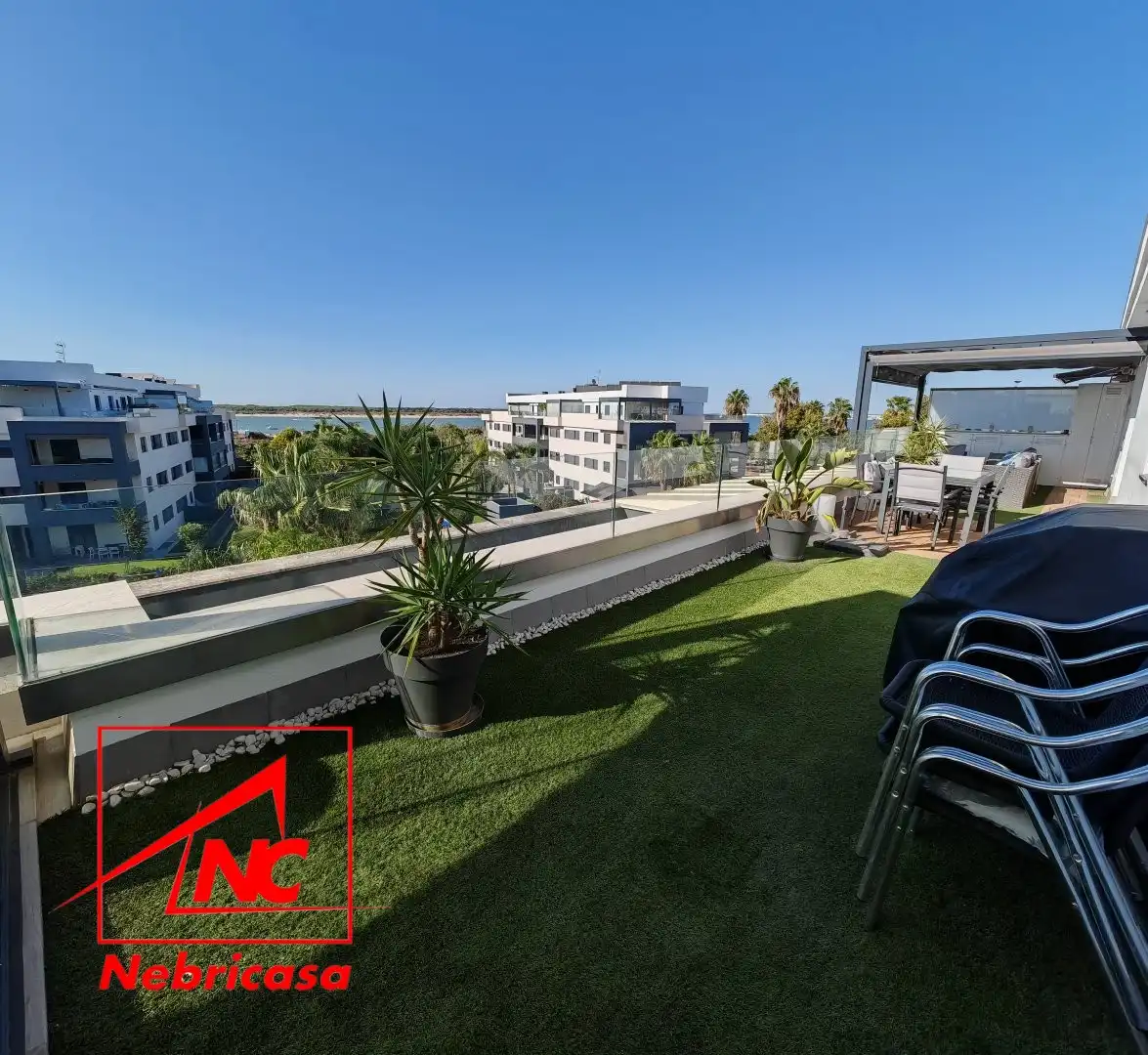 Terrace of Attic for sale in Sanlúcar de Barrameda  with Air Conditioner, Terrace and Storage room
