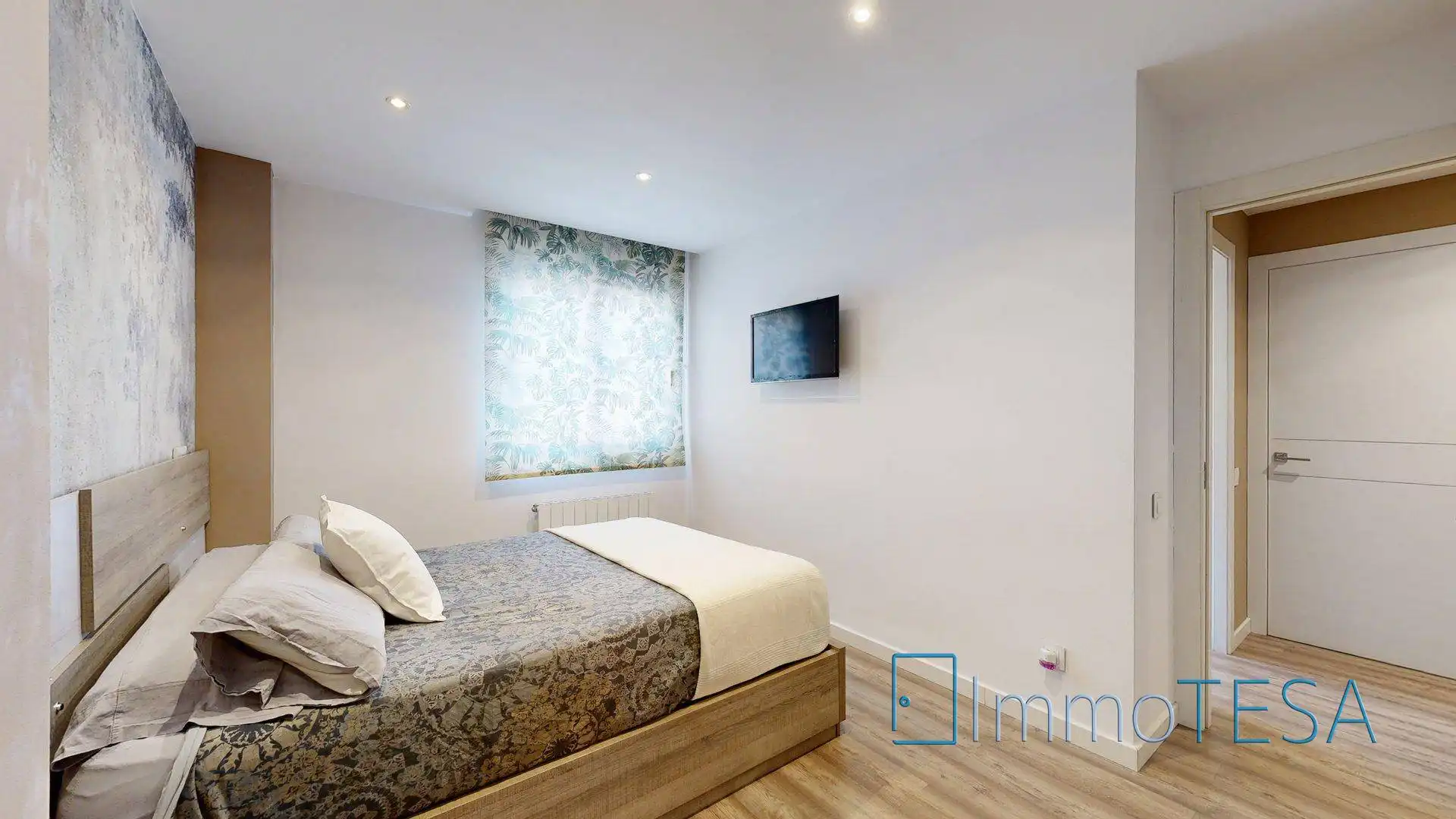 Bedroom of Flat for sale in Sabadell  with Air Conditioner, Heating and Parquet flooring