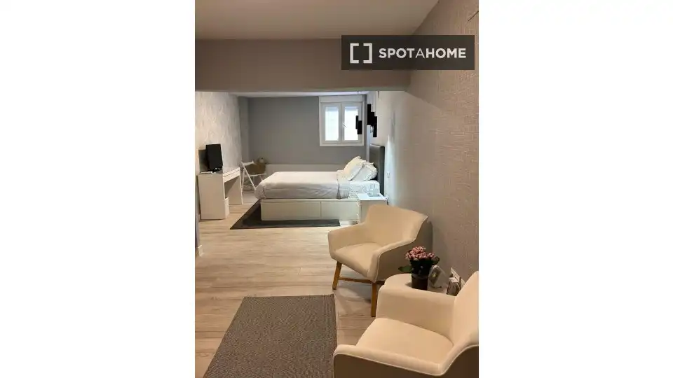 Habitación de Piso de alquiler en Madrid con Aire acondicionado, Calefacción y Amueblado