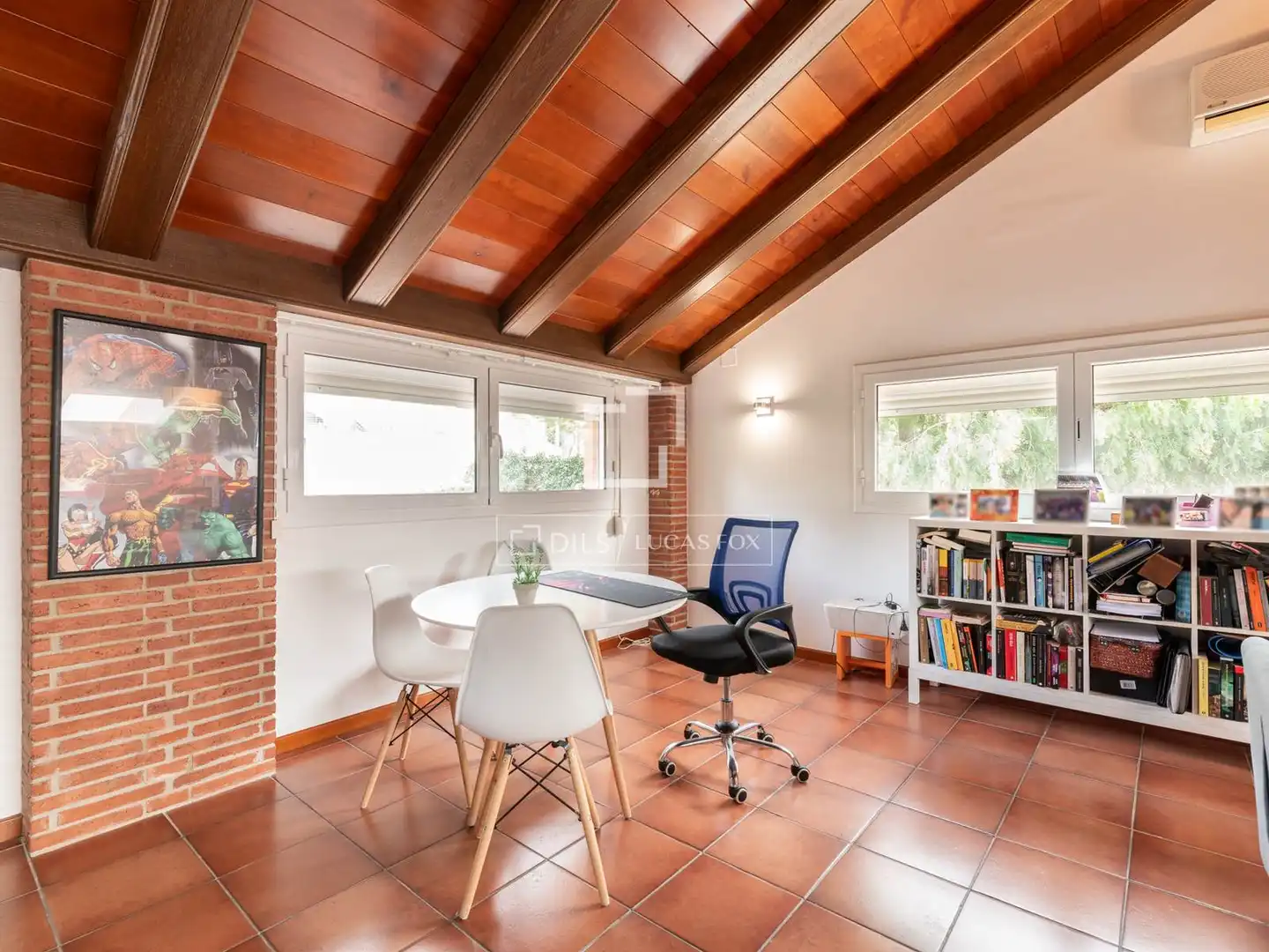 Living room of Houses for rent in Castelldefels  with Air Conditioner, Heating and Private garden