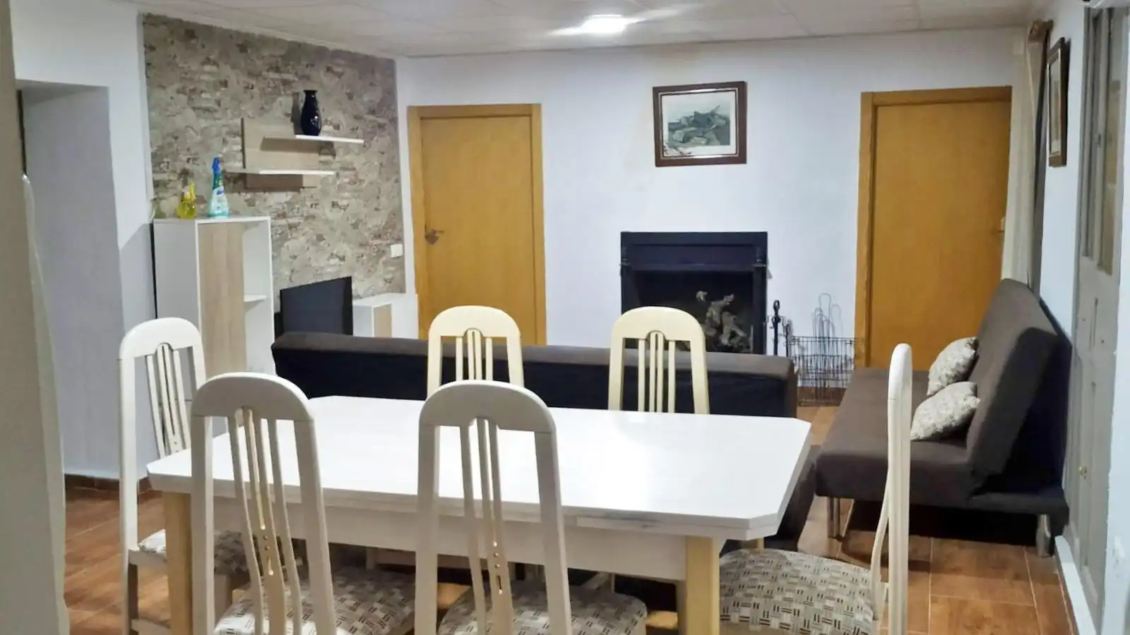 Comedor de Casa o chalet en venta en Alcalá del Júcar con Aire acondicionado, Jardín privado y Terraza