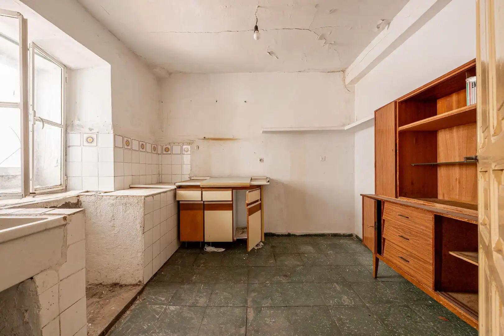 Cocina de Casa o chalet en venta en Santa María de la Alameda con Terraza