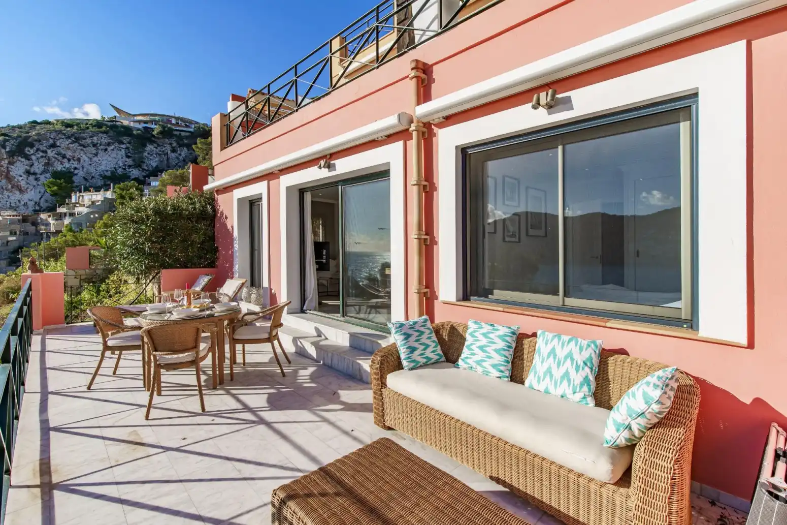 Terrasse von Wohnung zum Verkauf in Andratx mit Klimaanlage, Heizung und Terrasse