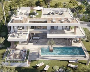 Terrassa de Casa o xalet en venda en Marbella amb Aire condicionat, Jardí privat i Piscina