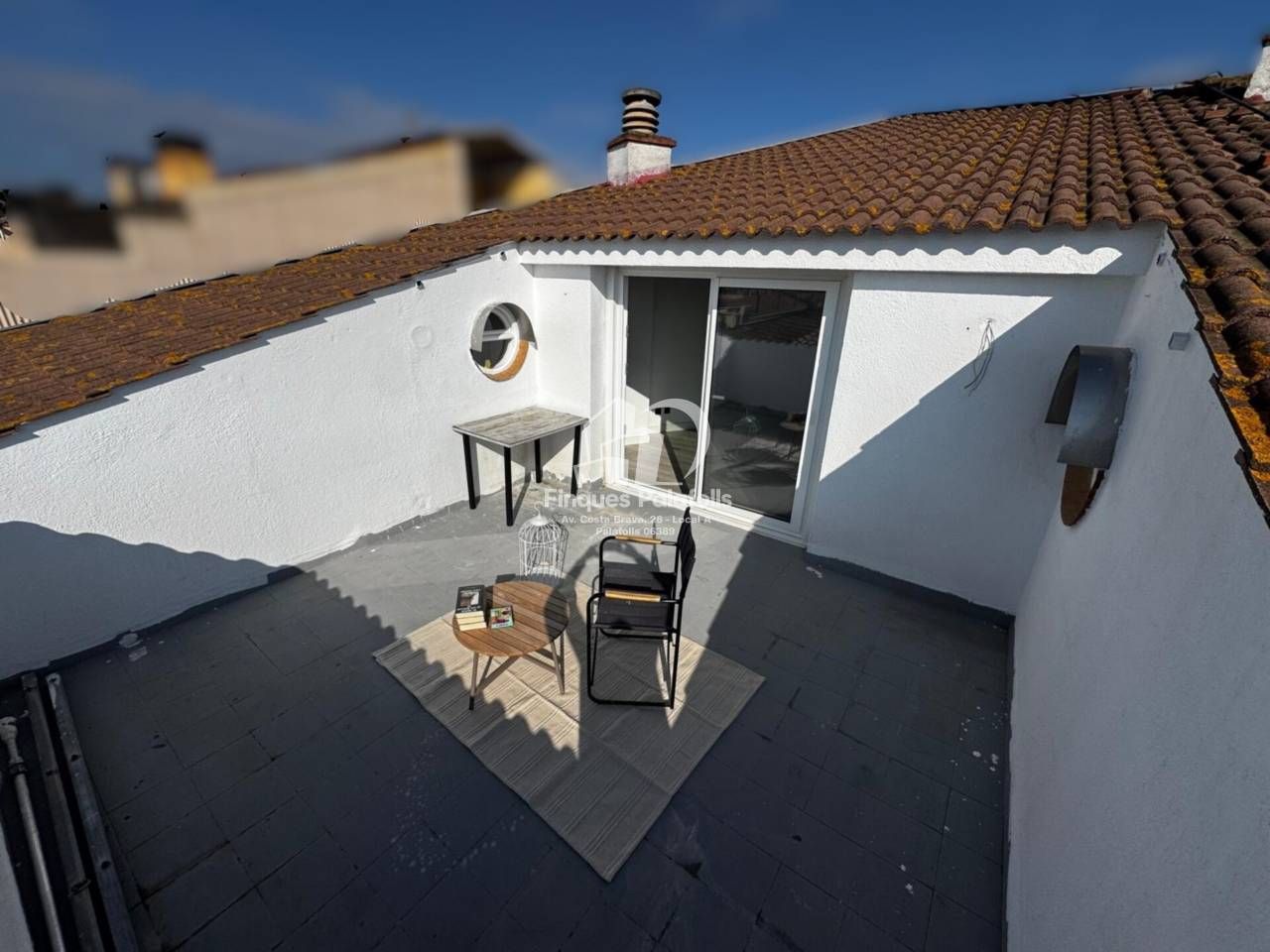 Terrasse von Loft zum Verkauf in Palafolls mit Klimaanlage, Parkett und Terrasse