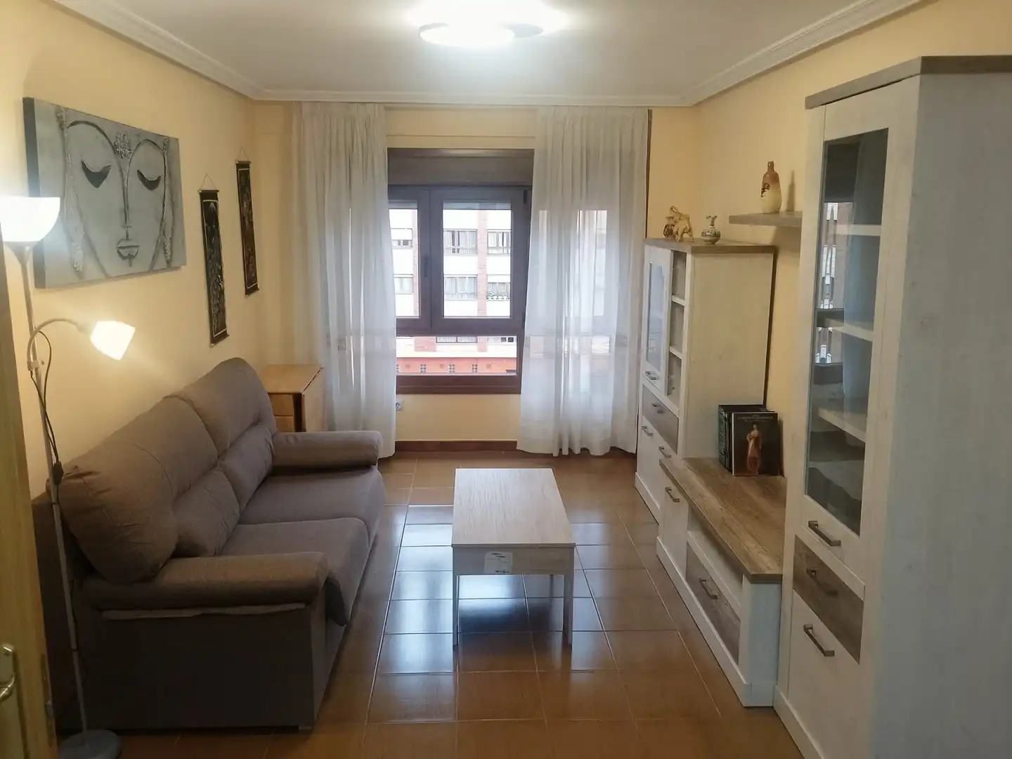 Living room of Apartments for rent in Oviedo   with Heating, Parquet flooring and Furnished