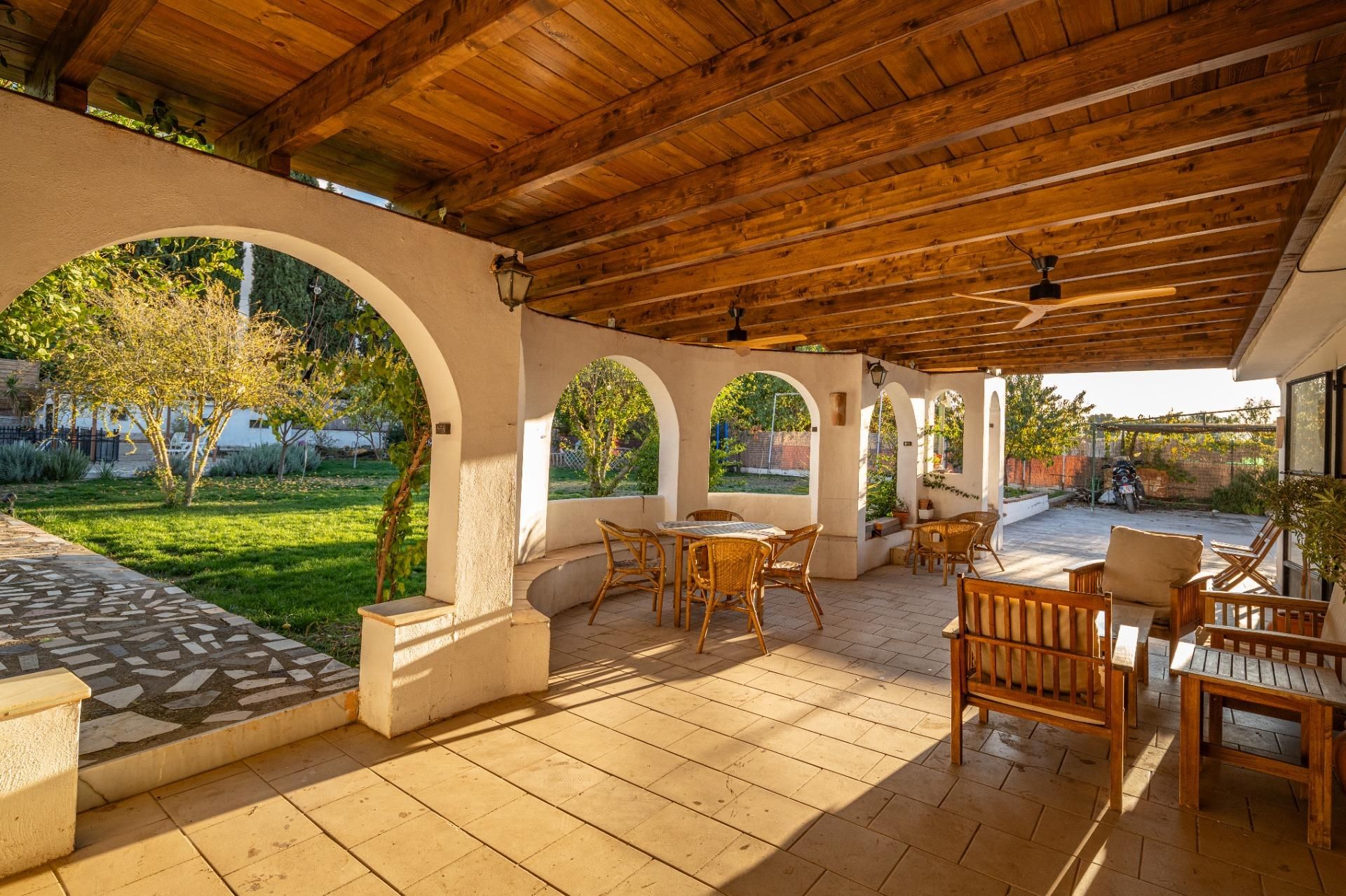 Terrace of House or chalet for sale in  Granada Capital  with Air Conditioner, Heating and Private garden