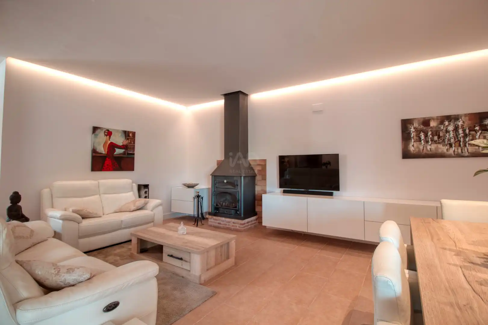 Sala de estar de Casa o chalet en venta en Albatera con Aire acondicionado, Calefacción y Terraza