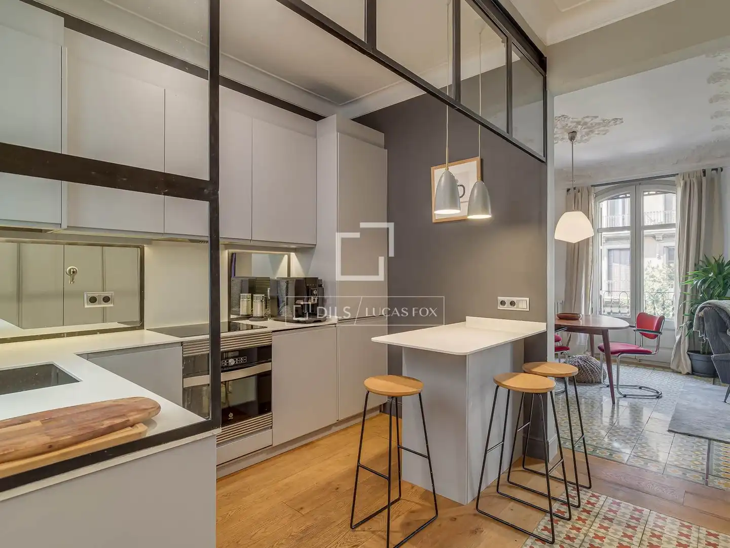 Cocina de Piso en venta en Barcelona con Aire acondicionado, Terraza y Balcón