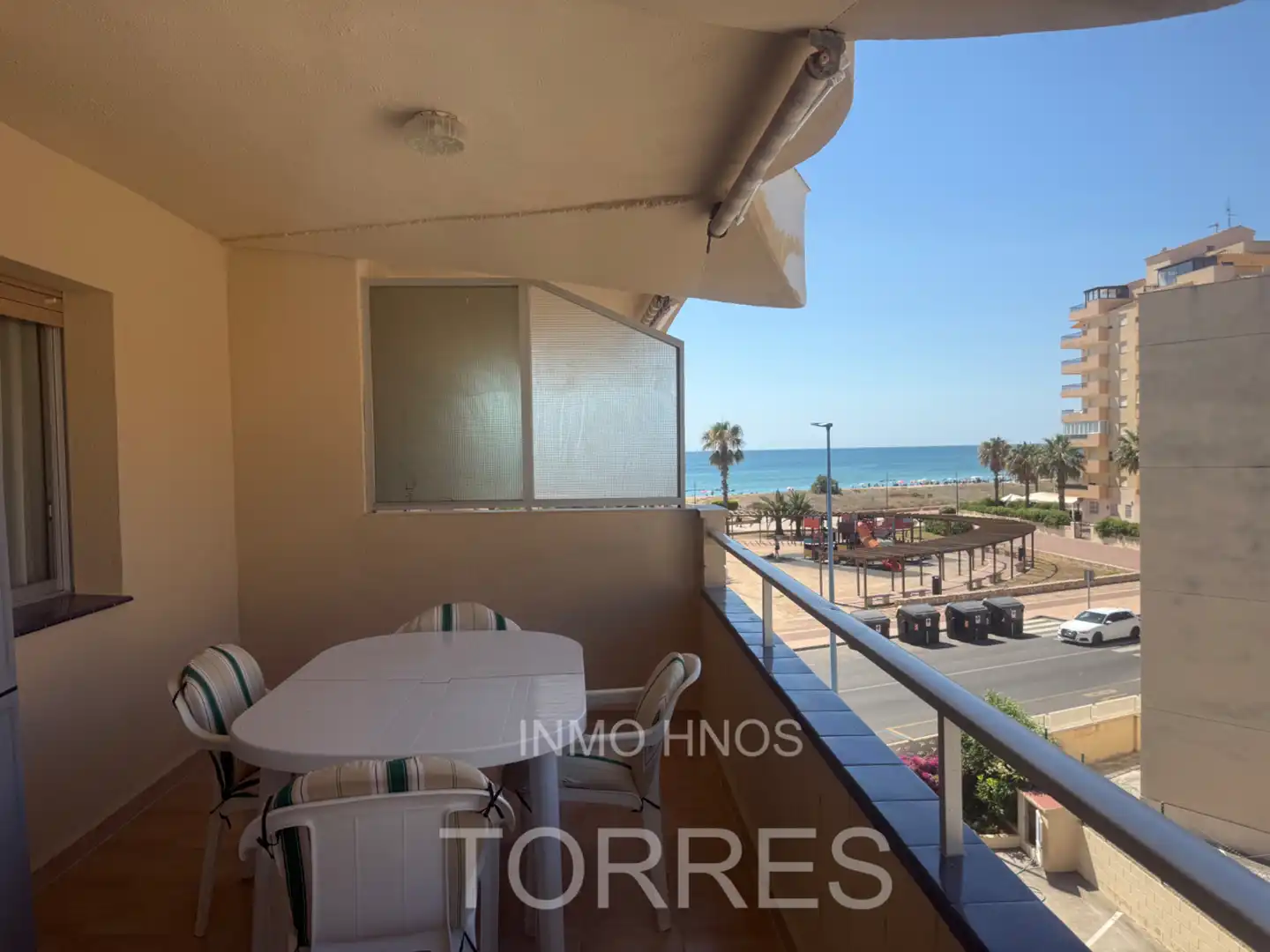 Terrassa de Apartament en venda en Peñíscola / Peníscola amb Aire condicionat, Terrassa i Piscina comunitària