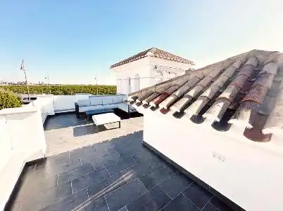 Terrassa de Casa o xalet en venda en Torre-Pacheco amb Aire condicionat, Jardí privat i Moblat