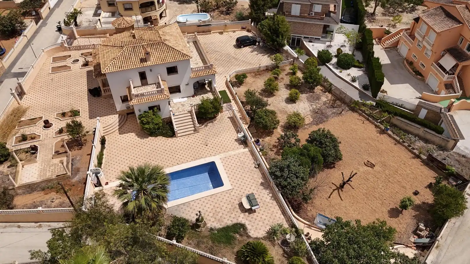 Exterior view of Houses for sale in Calpe / Calp  with Air Conditioner, Private garden and Terrace