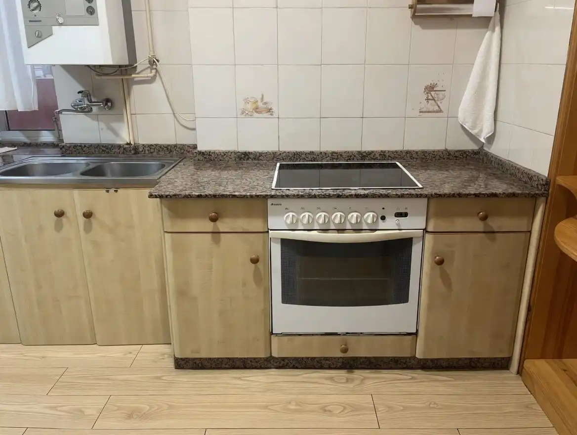 Kitchen of Flat for sale in Langreo  with Heating and Storage room