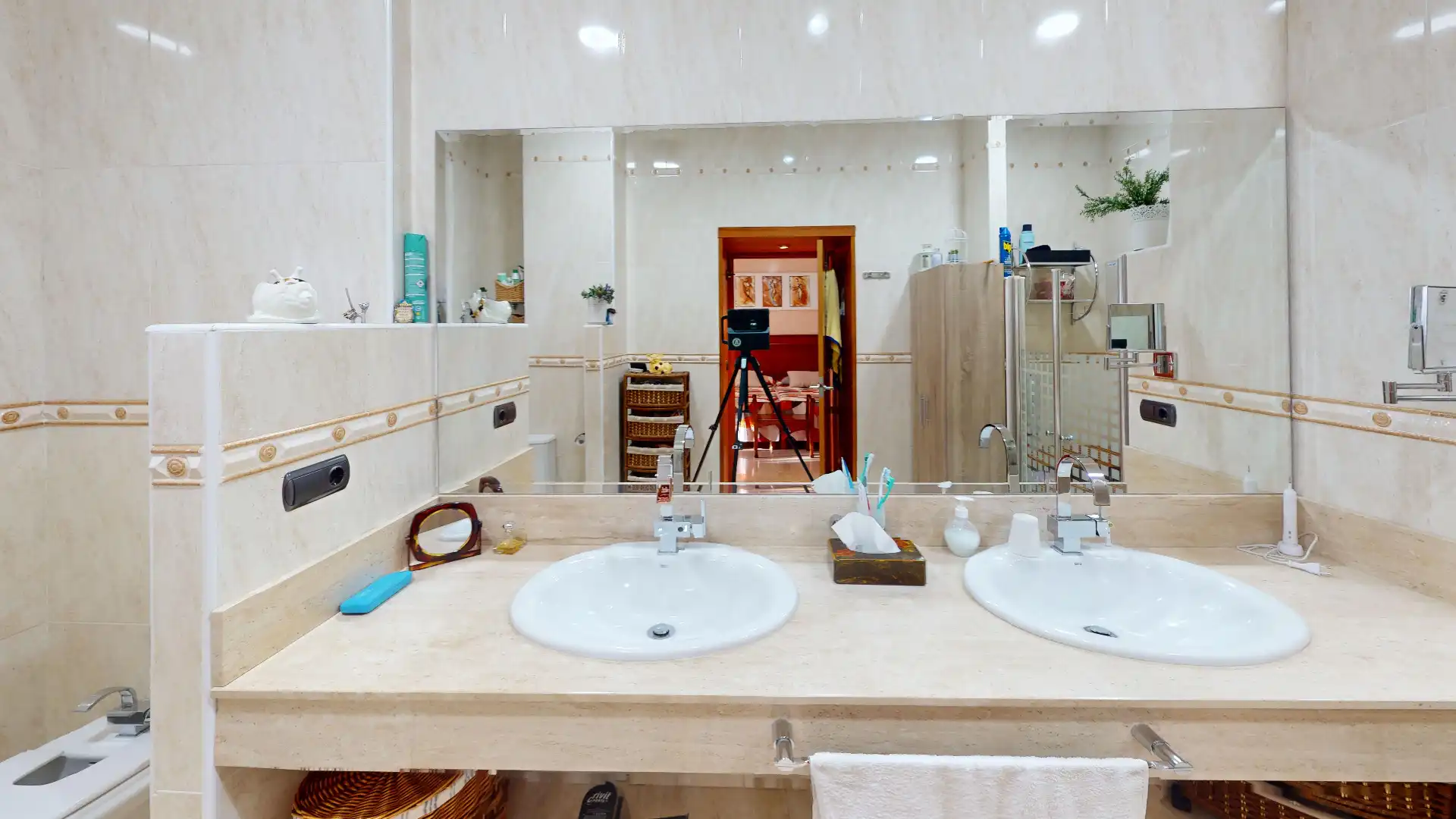 Baño de Casa o chalet en venta en Murcia con Aire acondicionado, Calefacción y Jardín privado