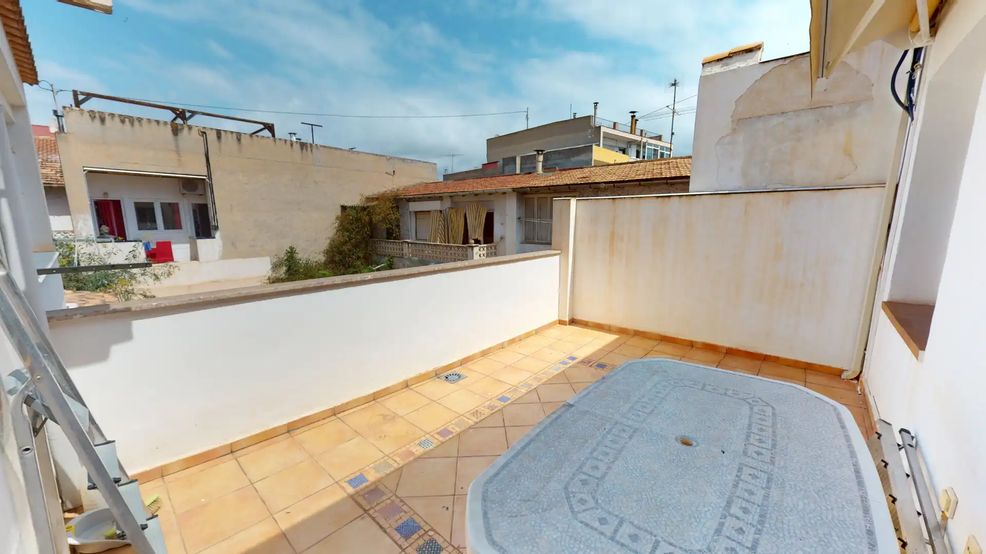 Terraza de Casa o chalet en venta en El Campello con Aire acondicionado, Calefacción y Jardín privado