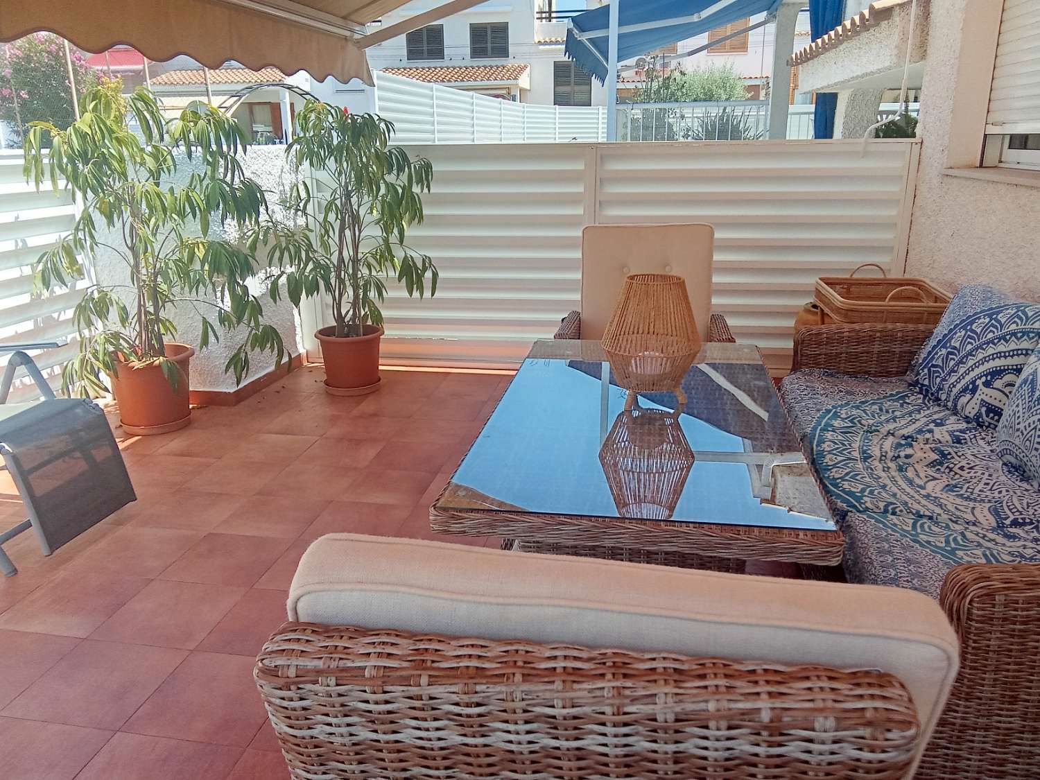 Terrace of House or chalet for sale in Benicasim / Benicàssim  with Air Conditioner, Heating and Storage room