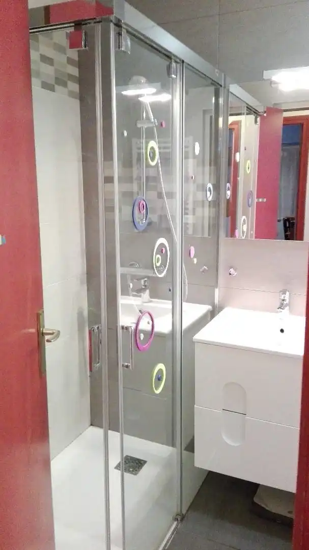 Bathroom of Flat for rent in Sangüesa / Zangoza  with Heating, Parquet flooring and Terrace