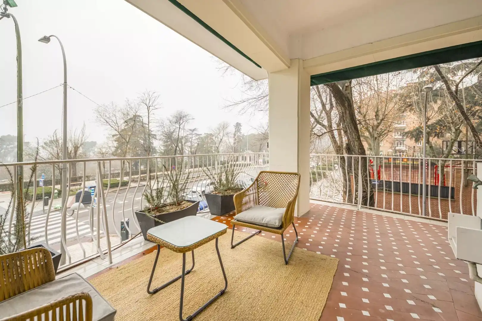 Terrace of Flat for rent in Madrid  with Air Conditioner, Heating and Terrace