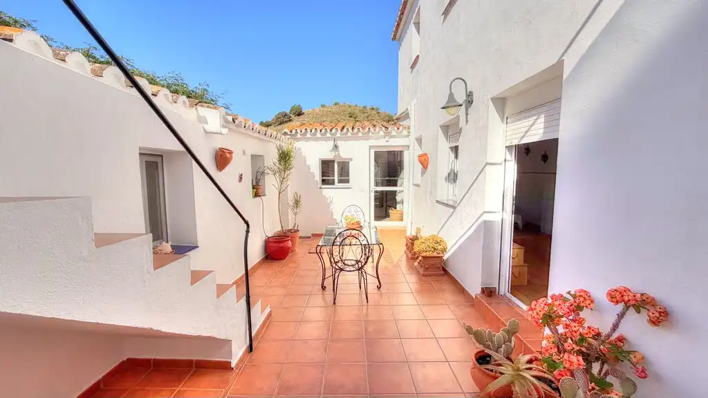 Terrassa de Finca rústica en venda en Vélez-Málaga amb Aire condicionat, Jardí privat i Terrassa