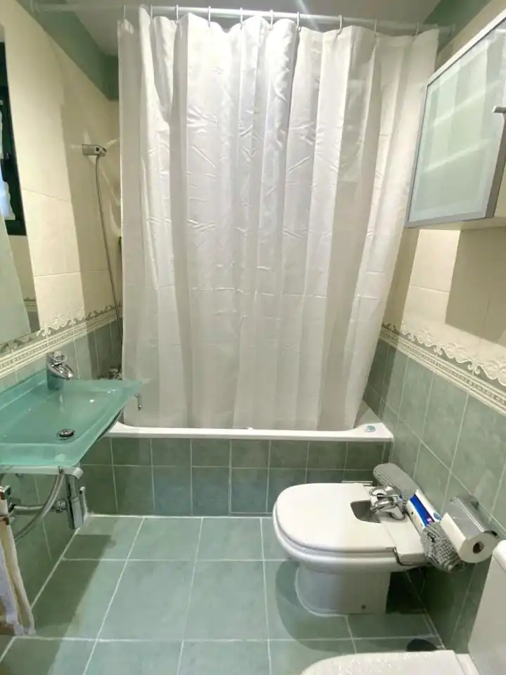 Bany de Apartament de lloguer en León Capital  amb Calefacció, Parquet i Moblat