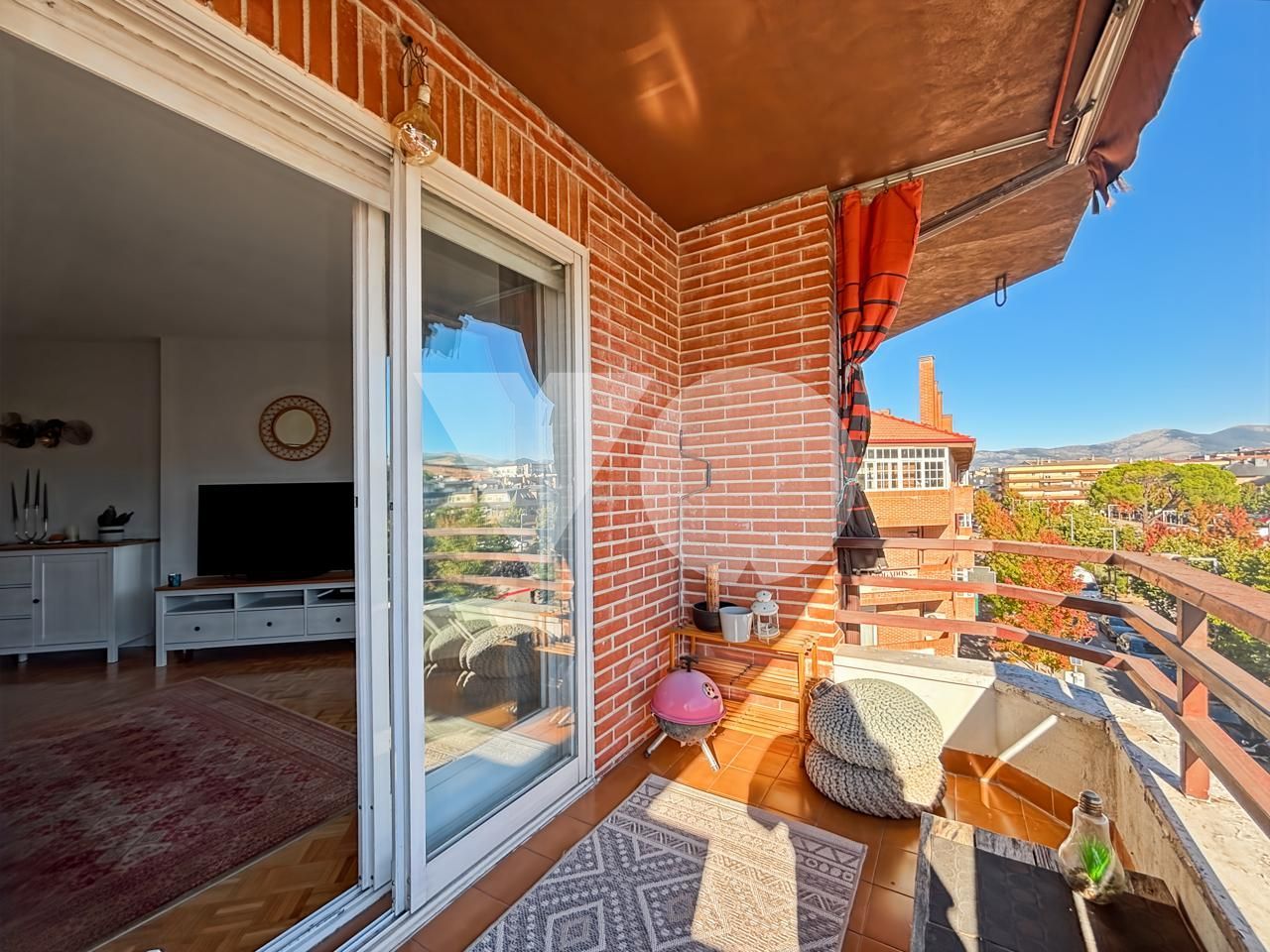 Terrassa de Dúplex en venda en Collado Villalba amb Aire condicionat, Calefacció i Parquet
