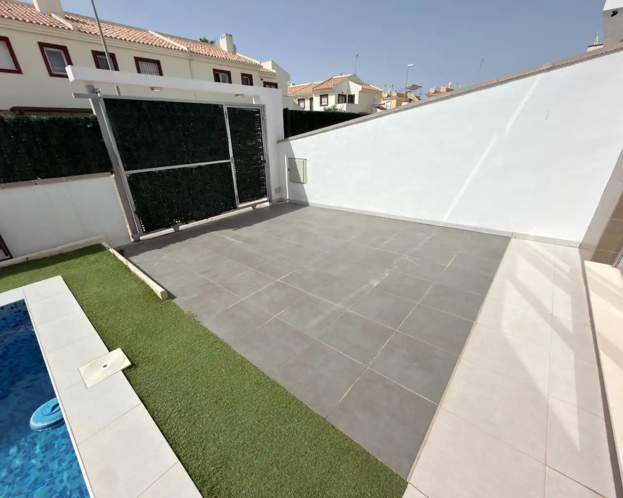 Terrassa de Casa o xalet en venda en Rojales amb Aire condicionat, Jardí privat i Terrassa