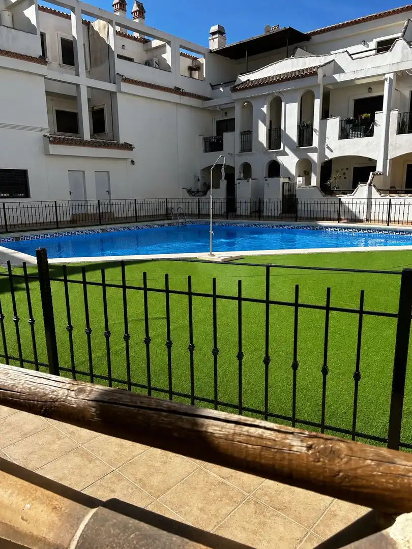 Piscina de Apartamento en venta en San Pedro del Pinatar con Aire acondicionado, Piscina y Amueblado