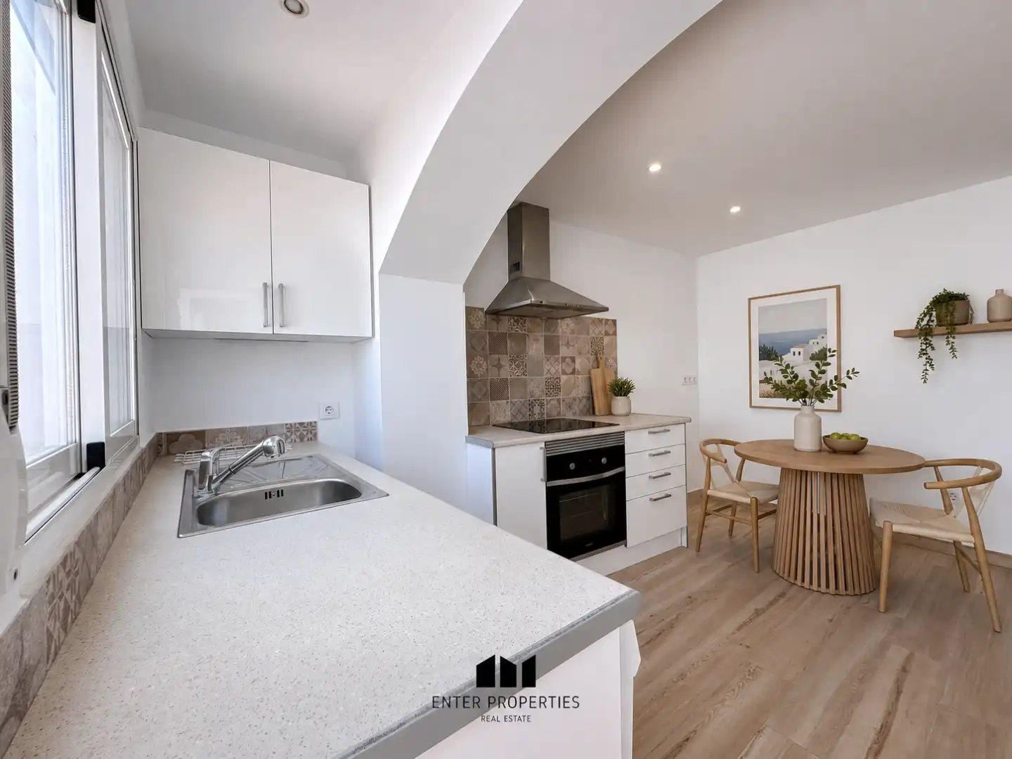 Cocina de Finca rústica en venta en Benitachell / El Poble Nou de Benitatxell con Aire acondicionado y Calefacción