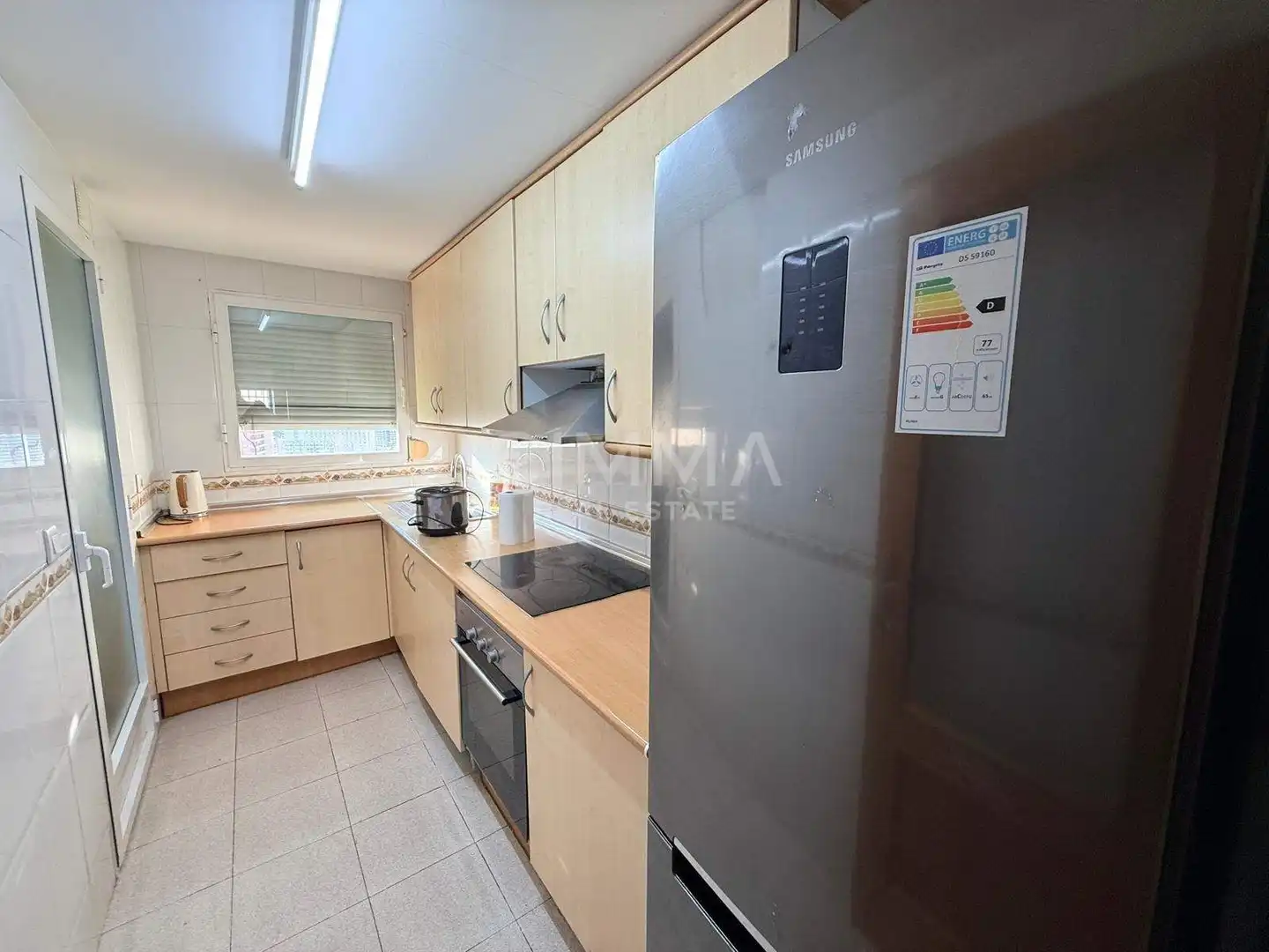 Cuina de Apartament en venda en Benidorm amb Aire condicionat, Jardí privat i Terrassa